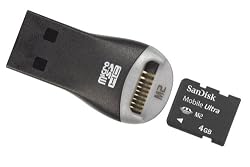 Sony ericsson W580i Cyber-shot DSC-TX55 T707 Equinox K850i M600i 4GB M2 Sandisk Memory Stick Micro (M2) Card