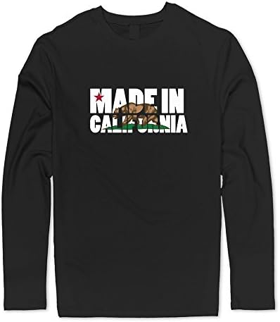 MWWERS Men's Made In California State T-shirts XXL Black