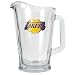LOS ANGELES LAKERS 60 oz. NBA GLASS BEER PITCHER