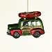 Midwest Woody with Inflatable Raft Glass Christmas Ornament Rafting