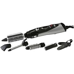 Mia AB2576GU-S 6-in-1 Warmluft-Lockenb�rsten-Set mit Ionen-Technologie