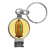 Key Chain Nail Clippers of Virgen de Guadalupe (Virgin de Guadalupe, Virgin of Guadalupe, Lady of Guadalupe, La Virgen Indigena, Mother Mary, Virgin Mary, Catholic)