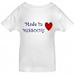 MADE IN MISSOURI - MISSOURI TODDLER - State-series - White Toddler T-shirt