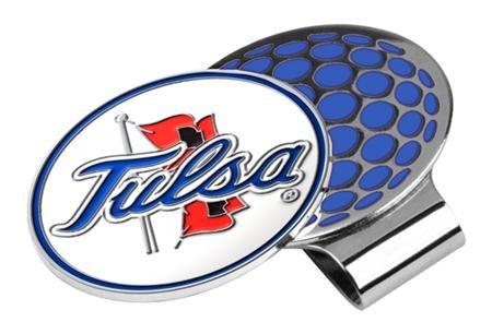 Tulsa Golden Hurricane Ncaa Hat Golf Clip With Ball Marker