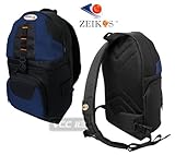Zeikos ZE-BP2-BL Deluxe backpack for SLR and video cameras and accessories  ....