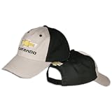 Chevrolet Silverado Black And Grey Cotton Twill Mens Hat 84678