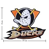 3pcs Anaheim Mighty Ducks Logo 2 Embroidered Iron on Patches Kid Biker Band Appliques for Jeans Pants Apparel Great Gift for Dad Mom Man Women Free Shipping From Thailand - High Quality Embroidery Cloth & 100% Customer Satisfaction Guarantee