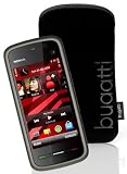 Bugatti Tasche SlimCase Etui für Ihr Nokia 5230  + Kfz Ladekabel für Ihr Nokia 5230 + Sportliche Oberarmtasche aus Neopren + Original YAYAGO Lanyard