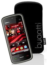 Bugatti Tasche SlimCase Etui für Ihr Nokia 5230 + Kfz Ladekabel für Ihr Nokia 5230 + Sportliche Oberarmtasche aus Neopren + Original YAYAGO Lanyard