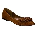 Women's Mossimo&reg; Valda Ruffle Flats - Cognac