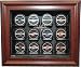 Washington Capitals 12 Puck Cabinet Style Display Case, Mahogany