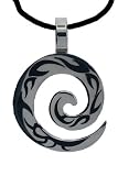 Surgical Steel With Tribal Design Necklace