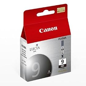 Click here to buy Canon PGI-9 Photo Black Ink Tank (1034B002) by Canon.