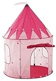 Girl's Pink Princess Castle Play Tent for Kids - Indoor / Outdoor