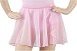 Trienawear 10" Child's Chiffon Circle Skirt with Side Ruffle & Elastic Waist TR252C Assorted Colors