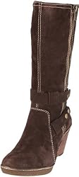 Clarks Mews Trend 203477194, Damen Stiefel, Braun  (Ebony Suede), EU 39.5  (UK 6)