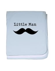 From Amazon.com. Click for details:
 CafePress Little Man Mustache Baby Blanket baby blanket - Standard Sky Blue CafePress Little Man Mustache Baby Blanket baby blanket - Standard Sky Blue