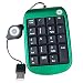 GE HO98464 USB Retractable Number Pad (Green)