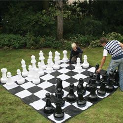 Giant Chess Set w/Mat (EA)