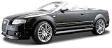 Audi RS4 Convtertible Black 1:18 Diecast Model