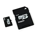2GB MicroSD HC Memory Card with Adapter for Blackberry 8520 Curve - Ebuster