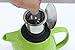 Tealyra - Drago Ceramic Teapot Lime - 37-ounce (4-6 cups) - Large Stylish Teapot - Stainless Steel Lid Extra-Fine Infuser To Brew Loose Leaf Tea - Leed-Free - 1100ml