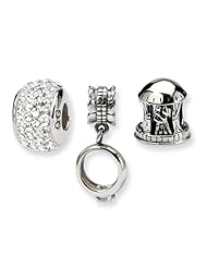 Sterling Silver Reflections Wedding & Anniversary Boxed Bead Set