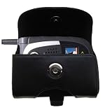 Horizontal Leather Case with Belt Clip/Loop for the Sanyo MM-7500