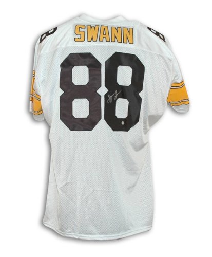 Lynn Swann Autographed/Hand Signed Pittsburgh Steelers White Throwback Jersey