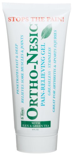Dr. Blaine's Ortho Nesic Pain Relieving Gel, 6-Ounce Tubes Pack of 3