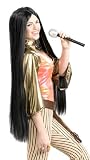 60's Babe Wig in Black - Adult Std.