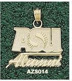 Arizona State Sun Devils Large ASU Alumni Pendant - 14KT Gold Jewelry