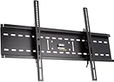 AmazonBasics Tilt Universal TV Wall Mount fits 34" - 65" (86cm - 165cm) Flat Panel Displays - up to 200 lb (90 kg) capacity - Black  [Amazon Frustration-Free Packaging]