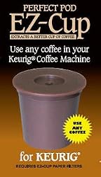 EZ-Cup for Keurig Coffee Machines By Perfect Pod