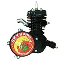 Grubee SKyHawk Gt-2 Black 48cc Gas Bicycle Motor Conversion Kit Motorized Bike GAS Moped