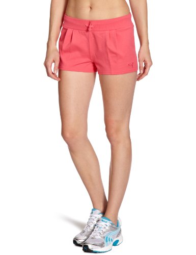 PUMA Damen Sweat Shorts, rouge red, L, 819197 11