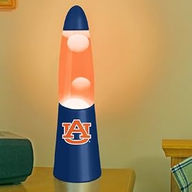 Auburn University Tigers Motion Lava Lamp Light