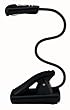 Wedo 2541001 - Mobile Leselampe mit LED Beleuchtung und Clip schwarz