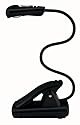 Wedo 2541001 - Mobile Leselampe mit LED Beleuchtung und Clip schwarz
