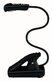 Leselampe LED mit Clip schwarz