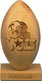 Tennessee Volunteers Helmet 5/8 Scale Laser Engraved Wood Football