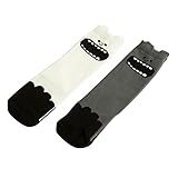 Happy Cherry キッズ ベビーソックス 2色セット ミドル丈 コットン 柔らか 通気性 新生児 靴下 出産祝い プレゼント 0-1歳