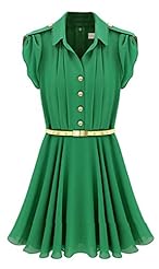 Belted Pleated Bandeau Neck Chiffon Short General Print Sleeveless Mini Dress 