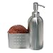 interDesign 29870 Forma Series Stainless Steel Scrubby Caddy