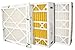 Glasfloss Industries HWR14304M112PK Z-Line Series 400 HWR MERV 11 Air Cleaner Replacement Filter Option, 2-Case