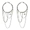 Anna Sheffield&reg; for Target&reg; Chain Hoop Earring
