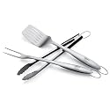 Weber Style 6445 Professional-Grade Stainless-Steel 3-Piece Barbeque Tool Set