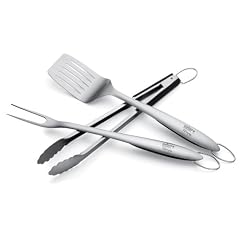 Cheap Product Weber Style 6445 Professional-Grade Stainless-Steel 3-Piece Barbeque Tool Set Onsale