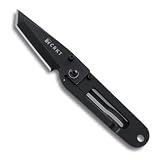 Columbia River Knife and Tool 5500K K.I.S.S. in the Dark 2.25-Inch Razor Blade Knife, Black