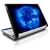 Acer Aspire One 8,9" Modding Notebook Geh�use Skin - Blue Giant
